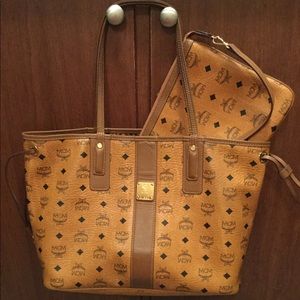 Authentic MCM Liz tote bag
